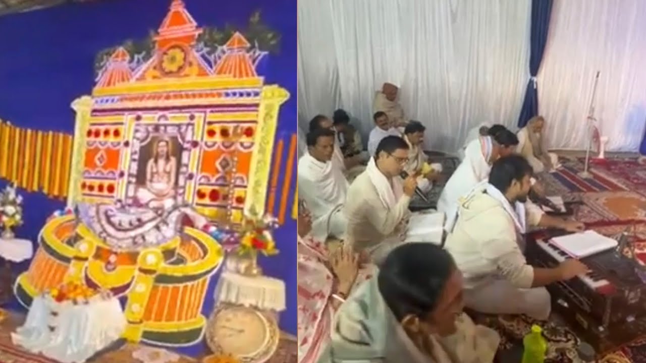 🪈 Madhur Madhur Bansi Baaje eei sei brundaban 🥰 Sebaka- Prabhupada bhai 😍 At Baleswar 🙏