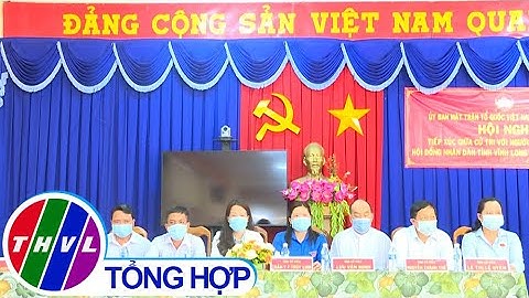 Ứng cử viên đại biểu HĐND tỉnh tiếp xúc cử tri phường Cái Vồn, Thị xã Bình Minh