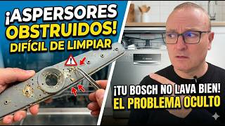 “⚠️ El fallo de Bosch que hace que tu lavavajillas NO limpie (aspersor inferior)”
