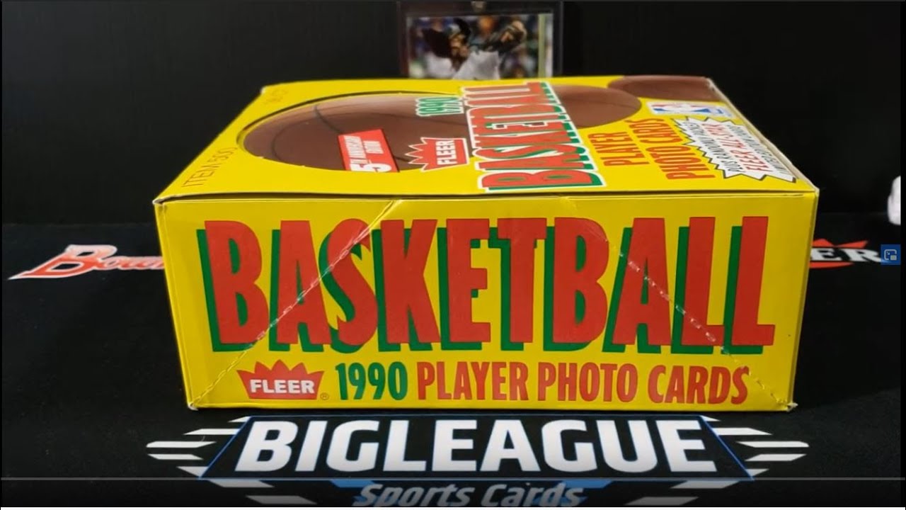 1990 Fleer Basketball Wax Box 🏀 THROW BACK THURSDAY