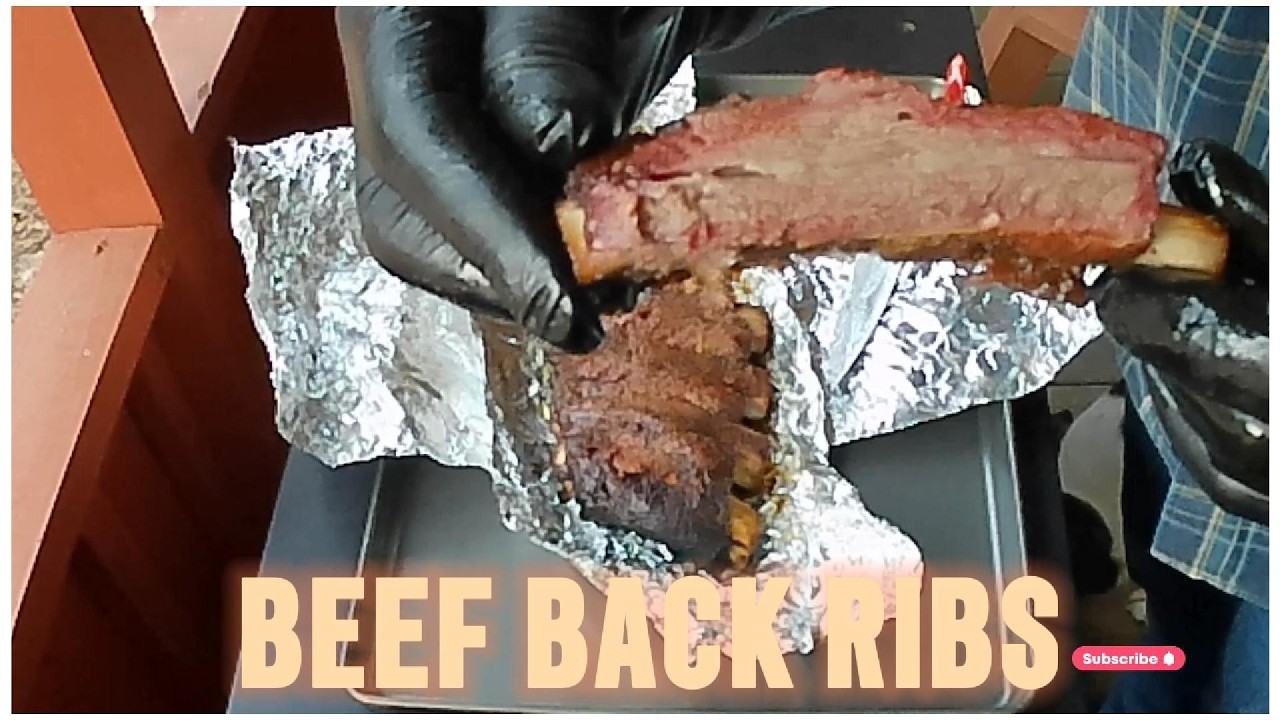 Smoked Beef Back Ribs