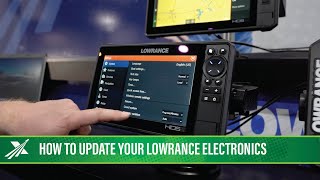 How to Update your Lowrance Electronics