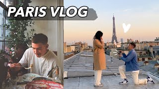 WE'RE ENGAGED!! A Week In Paris + 2 Days In London Travel Vlog 🤍