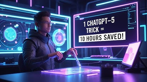 “I Tested 100+ AI Tools & Found 1 ChatGPT-5 Trick That Saves 10 Hours Weekly!”