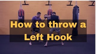 How to Throw a Left Hook in Muay Thai Boxing 