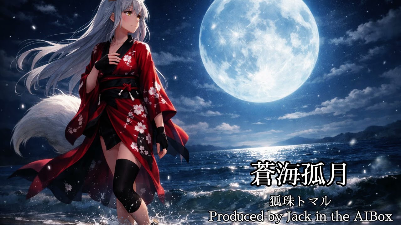 蒼海孤月｜狐珠トマル【AIで作曲してみた #88】