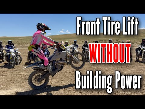 How to Lift the Front Wheel Without Twisting the Throttle!