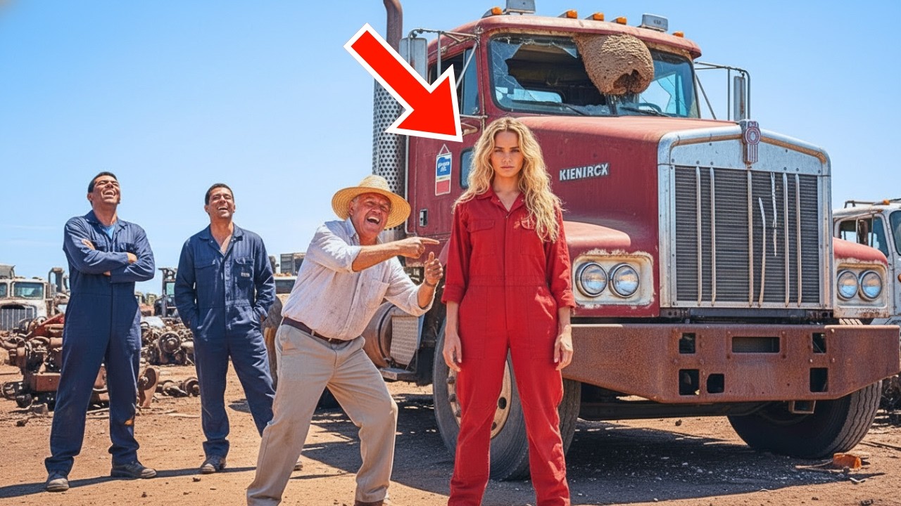 Sie dachten sie würden sie demütigen indem sie ihr diesen verrotteten Lastwagen gaben doch sie irrte