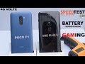 Poco F1 vs One Plus 6 - # Speed #Battery Drain /charging #Gaming#Internet