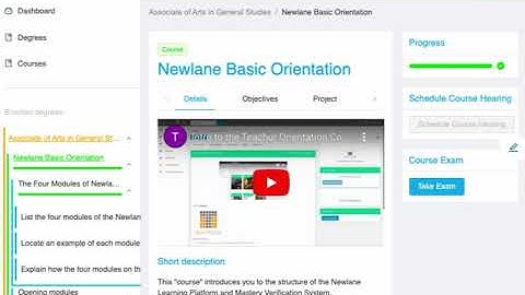 Introduction to Newlane Basic Orientation Course