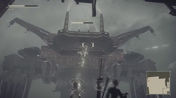 Nier: Automata - Goliath boss battle 2
