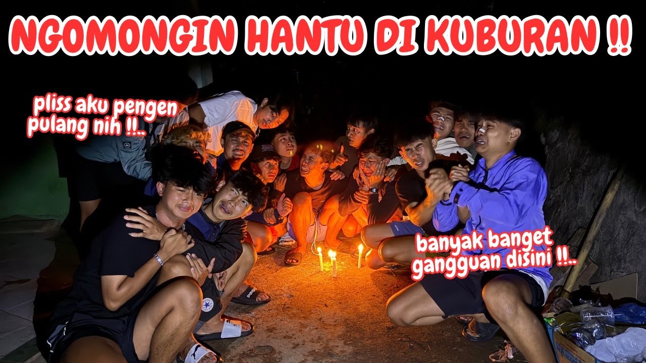 Nekat muter lagu lingsir wengi di kuburan !! LANGSUNG BANYAK GANGGUAN