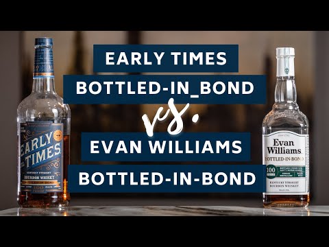 ЛУЧШИЙ бюджетный бурбон? | Early Times против Эвана Уильямса в бутылке в бутылке СЛЕПОЙ ОБЗОР БУРБОНА