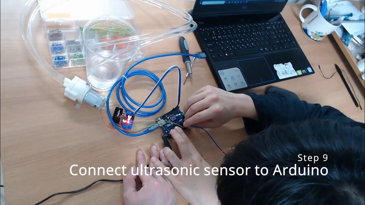 수달들 03 아두이노 자동 손 세정제(Automatic hand sanitizer dispenser using Arduino