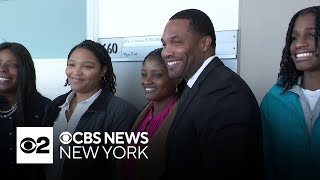 Family celebrates Bronx man's release from prison after resentencing