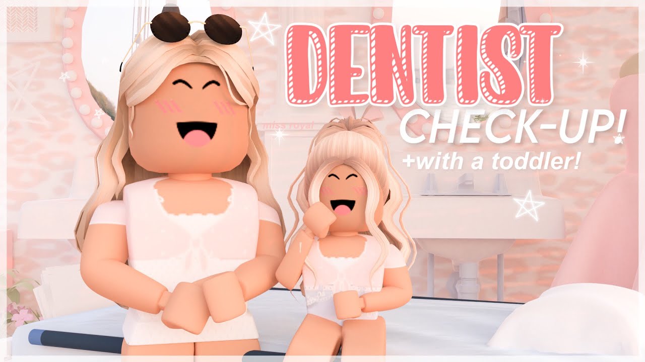 TODDLER'S FIRST DENTAL CHECK UP!! BLOXBURG ROLEPLAY!! YouTube