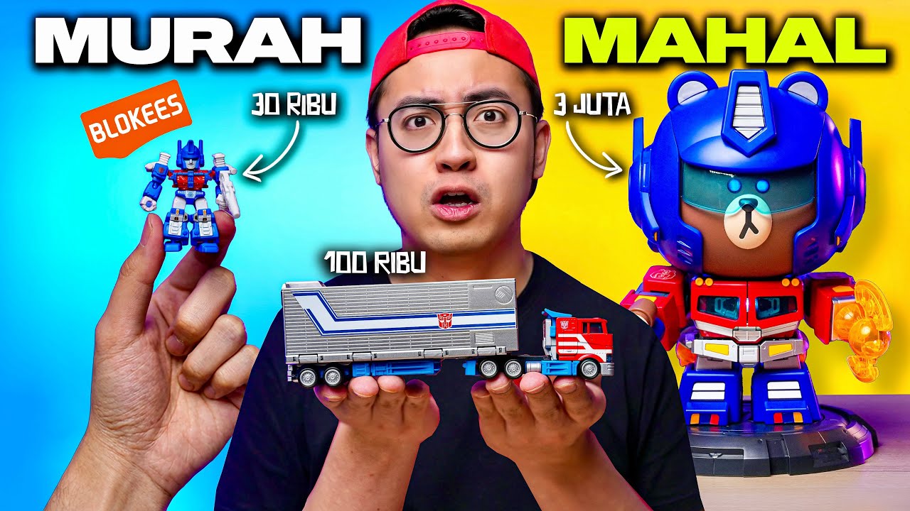 UNBOXING BLOKEES TRANSFORMERS TERMURAH SAMPAI TERMAHAL!