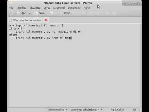 Video corso Python - seconda lezione - YouTube