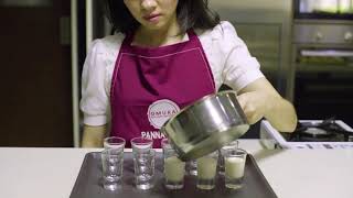 Resep Mudah membuat Pannacotta [ Cukup 2 bahan ] By Omura Dessert Shooter