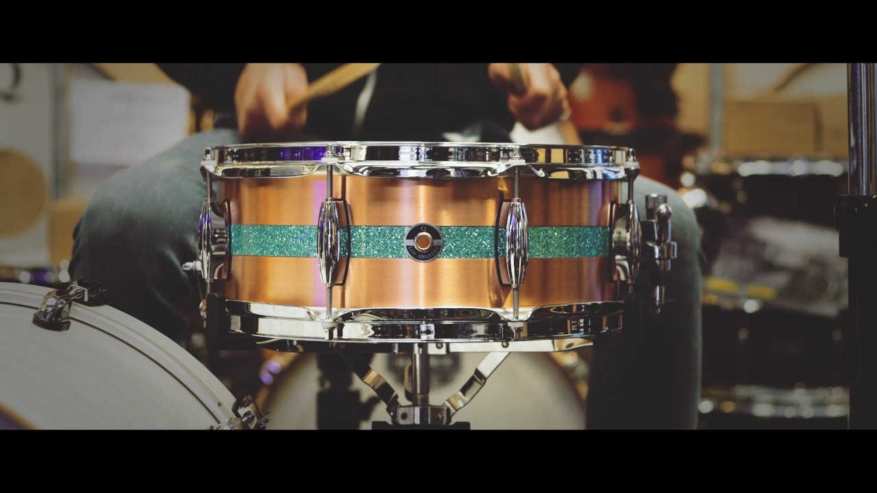 Q Drum Co. 14x5.5" Copper Plate Snare Drum YouTube