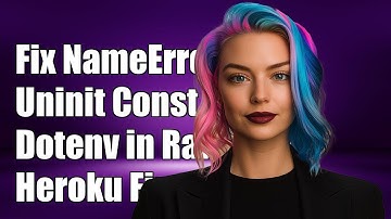 Fixing NameError: Uninitialized Constant Dotenv in Rails App on Heroku