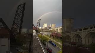 Rainbow In Cleveland, Ohio