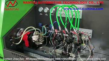 NANTAI CR718 common rail injector 0445120066 testing 4pcs common rail injector test bench