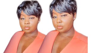 Short Pixie Wig From AMAZON 😍❤️