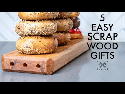 4 Easy DIY Woodworking Gift Projects!!! 