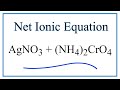 Net Ionic Equations and Spectator Ions