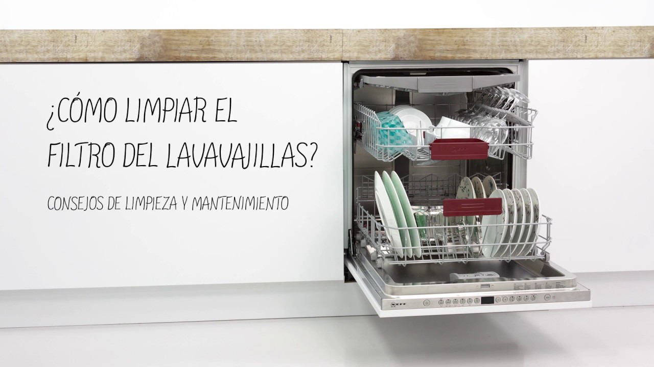 Cómo limpiar el filtro de tu lavavajillas - YouTube