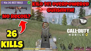 THIS KILO 141 GUNSMITH IS A CHEAT! | SOLO VS SQUADS | COD MOBILE GAMEPLAY | POCO X3 PRO |