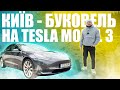 KИЇВ - БУКОВЕЛЬ взимку на TESLA MODEL 3 // TESLAPARK повертається !!