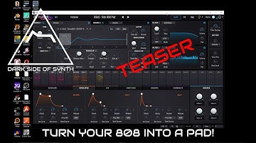 TEASER - Turn an 808 kick into an evolving pad with Arturia Pigments - Sound Design