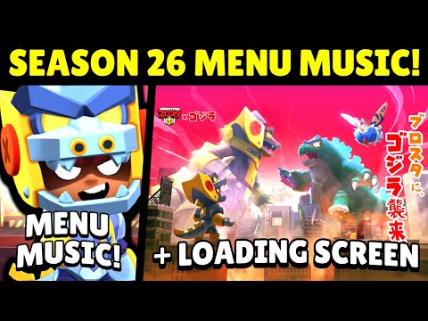 Season 26: GODZILLA MENU MUSIC!! | Brawl Stars