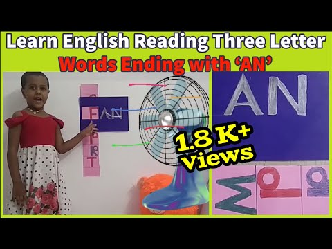 3 Letter Words | Three Letter Phonics word | 3 Letter Words for Kids