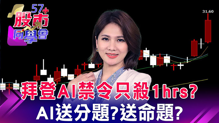 拜登AI禁令只杀1hrs? AI送分题？送命题？【57股市同学会】萧又铭 郑伟群 吴岳展 2023/07/05｜GMoney - 天天要闻