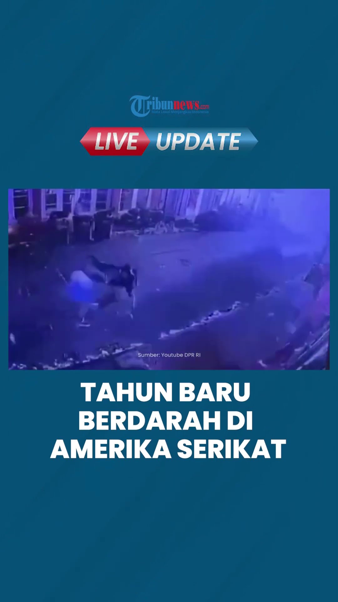 Sebuah Truk Pikap Ford Tabrak Kerumunan di New Orleans, Pelaku Warga AS yang Pakai Lambang ISIS