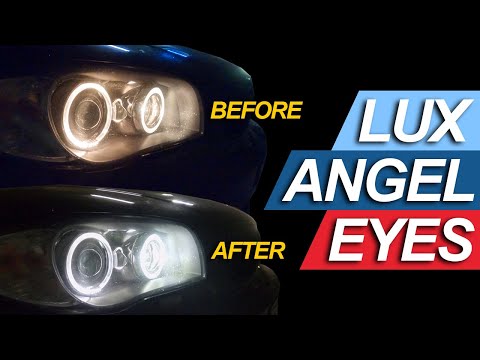 ANGEL EYES UPGRADE! /// Install DIY - BMW 135i E82 LUX LED