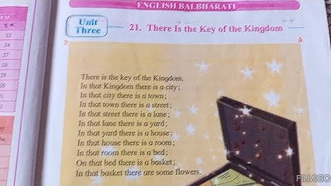 3 Rd English #21. There is The Key of Kingdom # Explained in Marathi # English medium # SSC Board #