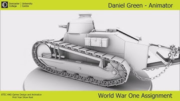 BTEC HND Games Design and Animation YR1 Showreel 2016