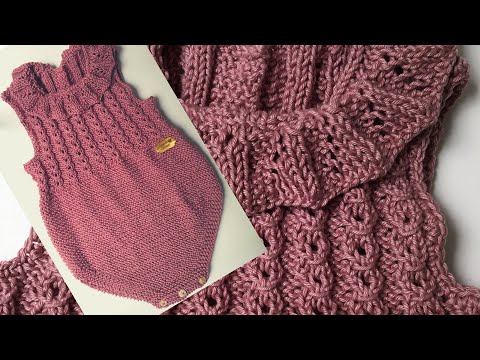 Vídeo: Como Tricotar Roupas De Bebê