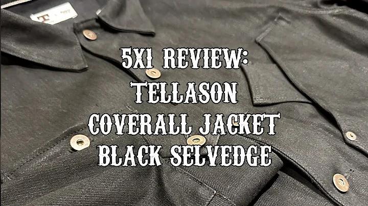 5x1 Review: Tellason Coverall Jacket, Black Selvedge Denim