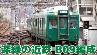 運行終了した復刻塗装の近鉄8000系B09編成に遭遇