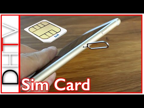 Βίντεο: Πώς να τοποθετήσετε μια κάρτα Sim σε ένα IPhone