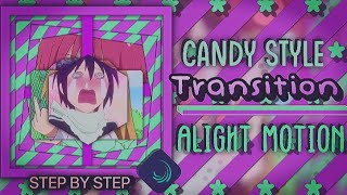 candy style aesthethic transition on alight motion ♡︎ ||alight motion tutorials|3D camera transition screenshot 4