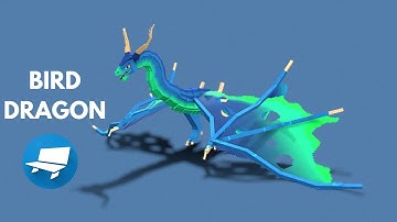 Bird Dragon ~ Timelapse ~ Blockbench