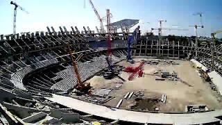 Puskás Ferenc Stadion timelapse