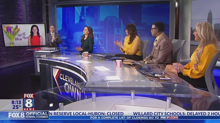 FOX 8 News in The Morning says good bye to reporte...