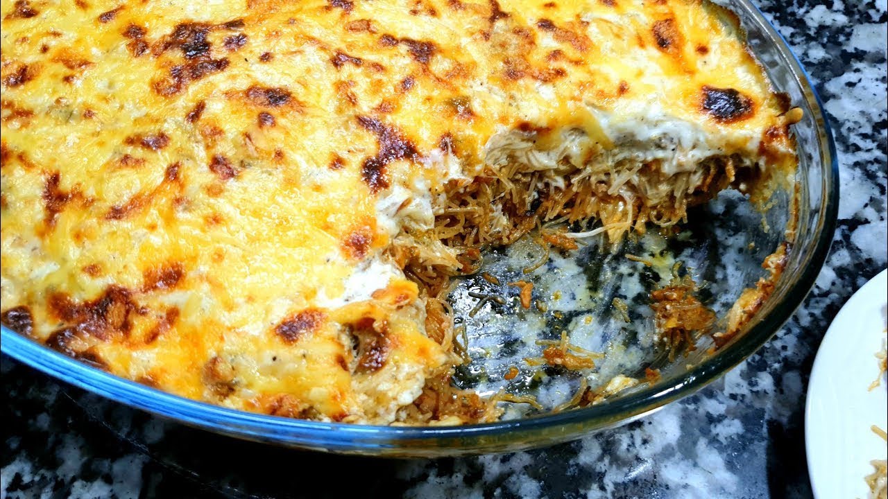 كراتان بالخضر والطون يا سلام 😋😋